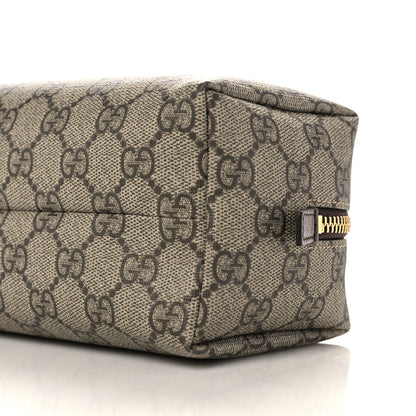 Gucci Soft GG Supreme Monogram Calfskin Medium Ophidia Cosmetic Case Beige Ebony New Acero 10 of 11