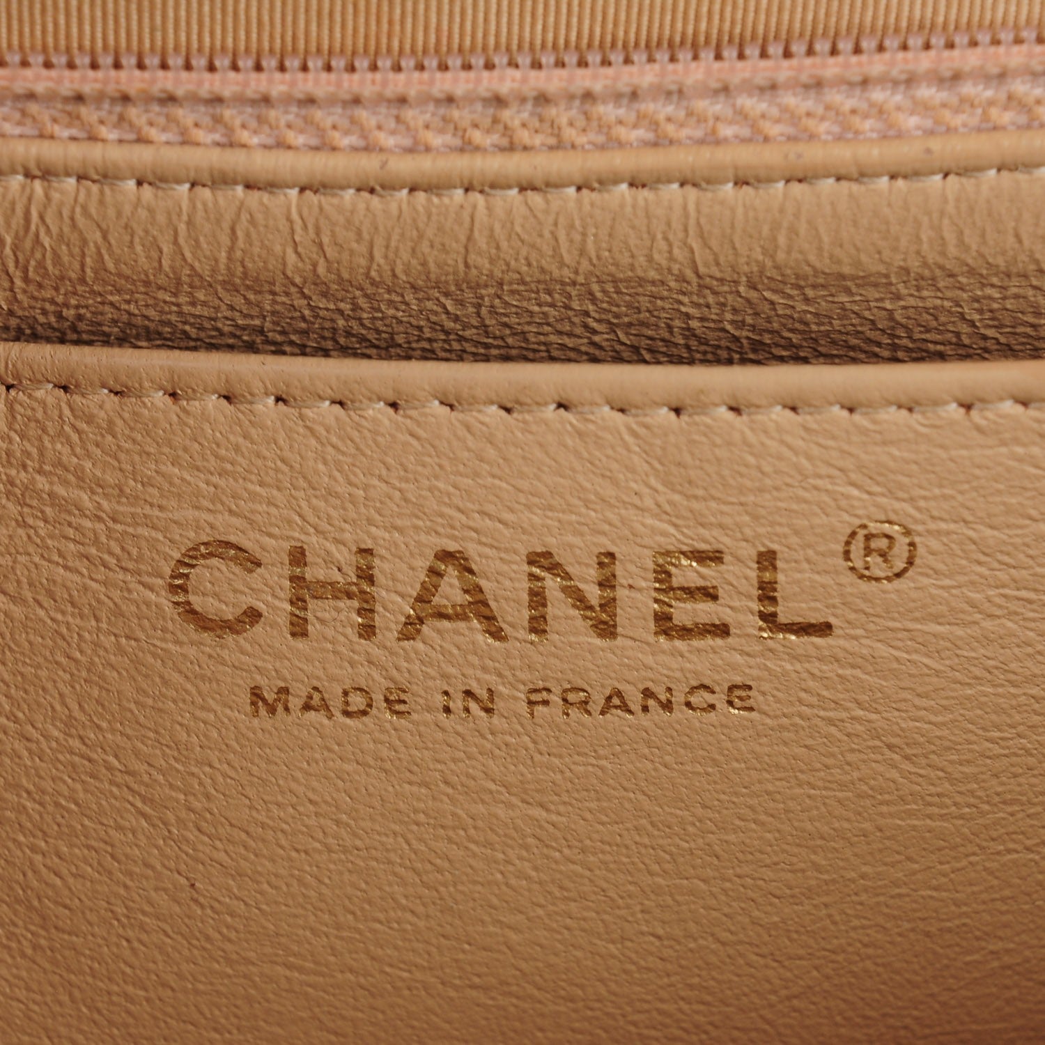 Chanel Caviar Quilted Jumbo Single Flap Beige Clair 6 of 9