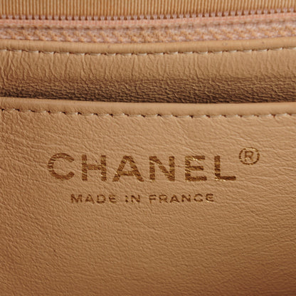 Chanel Caviar Quilted Jumbo Single Flap Beige Clair 6 of 9