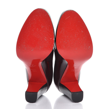 Christian Louboutin Metallic Patent Top Street 85 Mary Jane Pumps 39.5 Orthodoxe 7 of 10