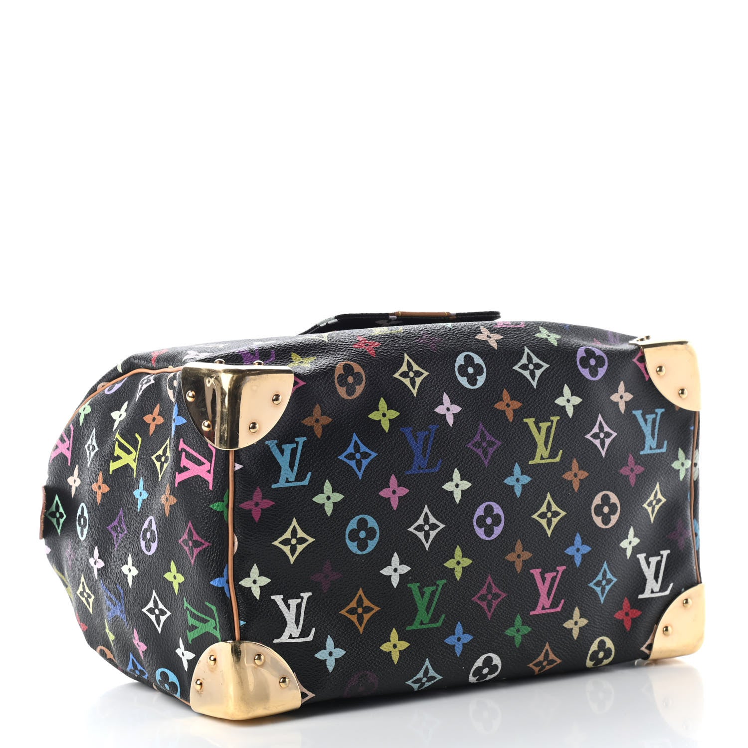 Louis Vuitton Monogram Multicolor Speedy 30 Black 4 of 8