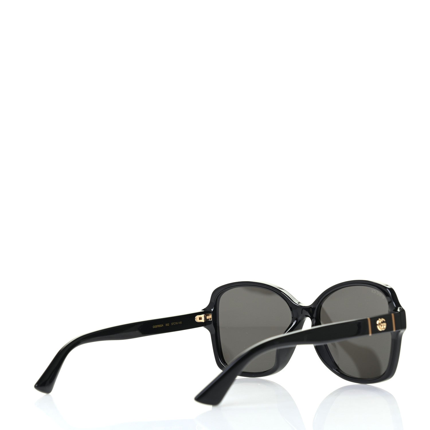 Gucci Acetate Square Sunglasses GG0765SA Black 4 of 8