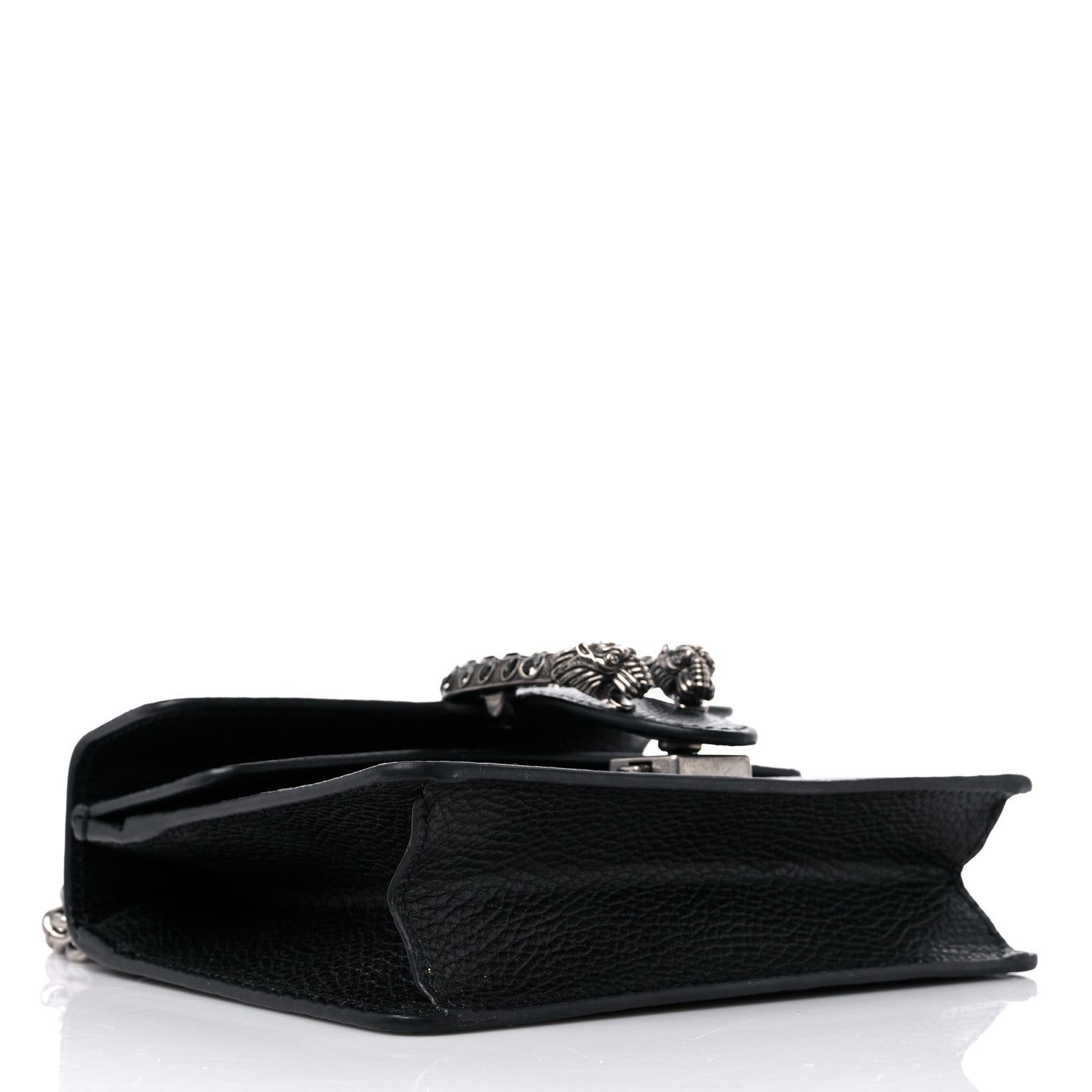 Gucci Calfskin Mini Dionysus Shoulder Bag Black 4 of 13