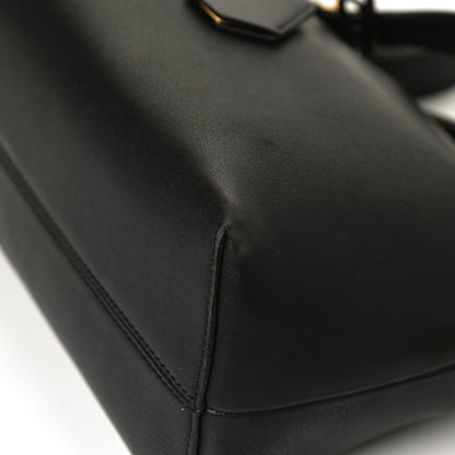 Fendi Vitello Dolce Chain Tail Gold Edition Medium By The Way Boston Bag Black Vintage Gold 12 of 13