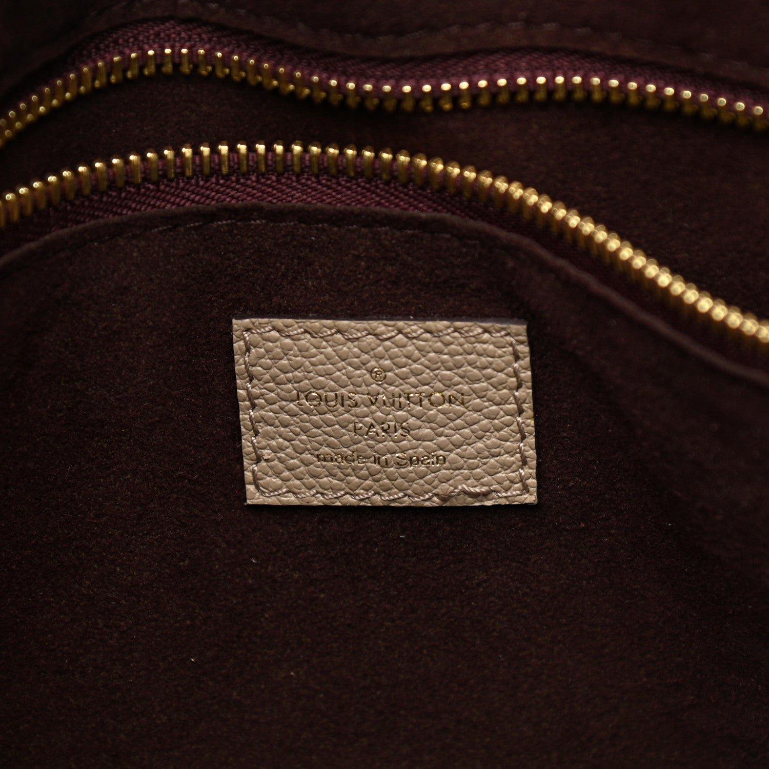 Louis Vuitton Empreinte Monogram Giant Neverfull MM Tourterelle 7 of 20