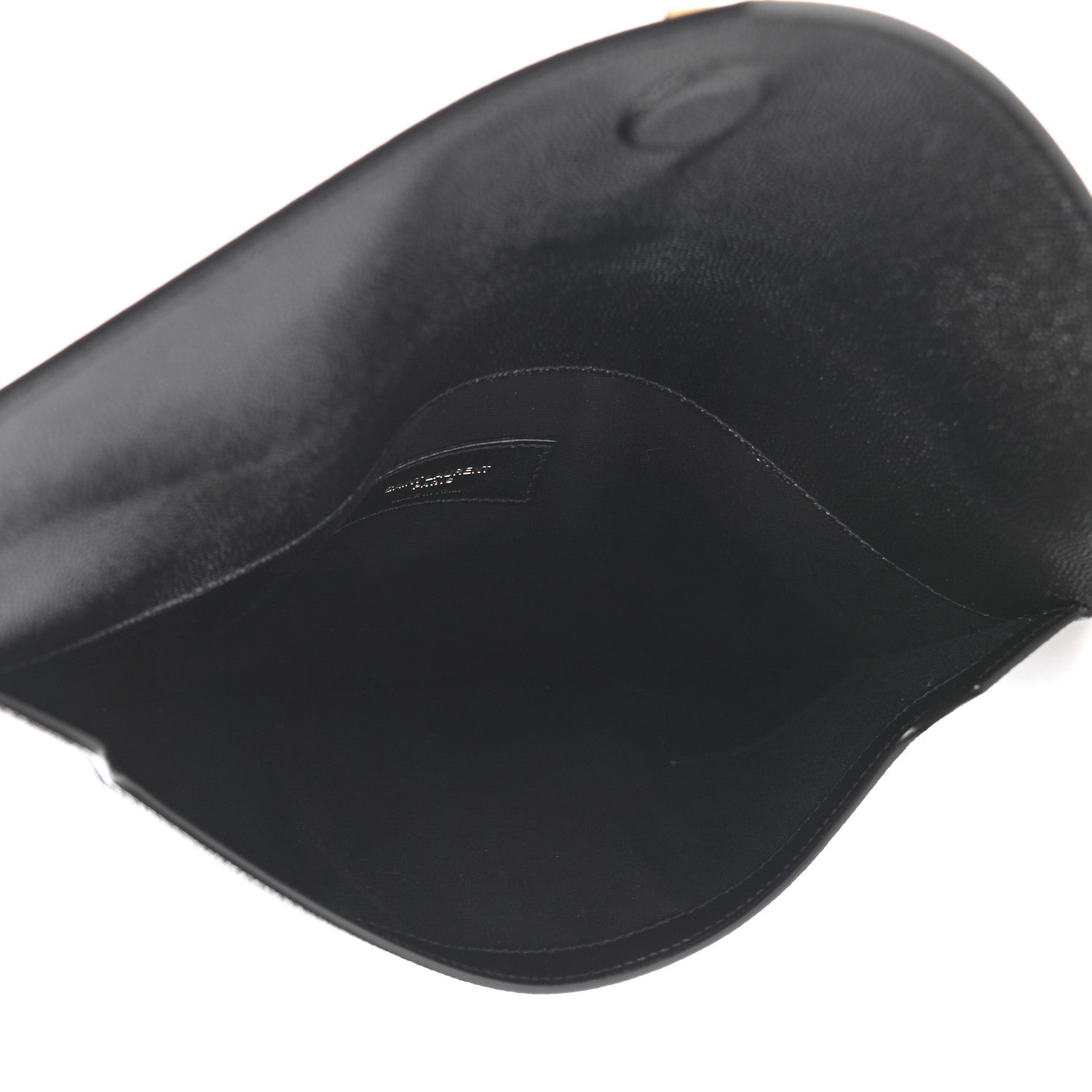 Saint Laurent Grain De Poudre Uptown Pouch Black 6 of 8