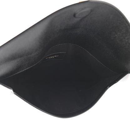 Saint Laurent Grain De Poudre Uptown Pouch Black 6 of 8