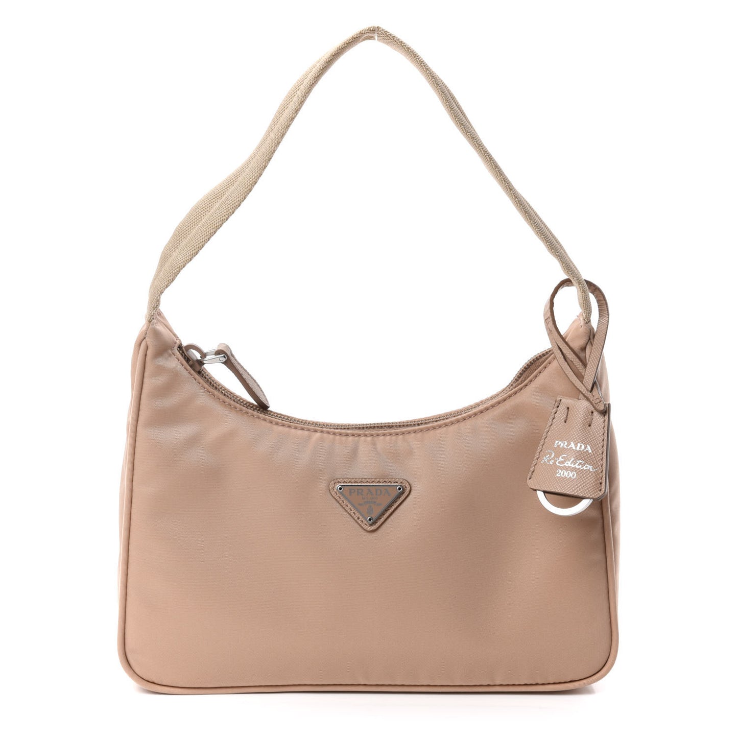 Tessuto Nylon Mini Re-Edition 2000 Bag Cammeo