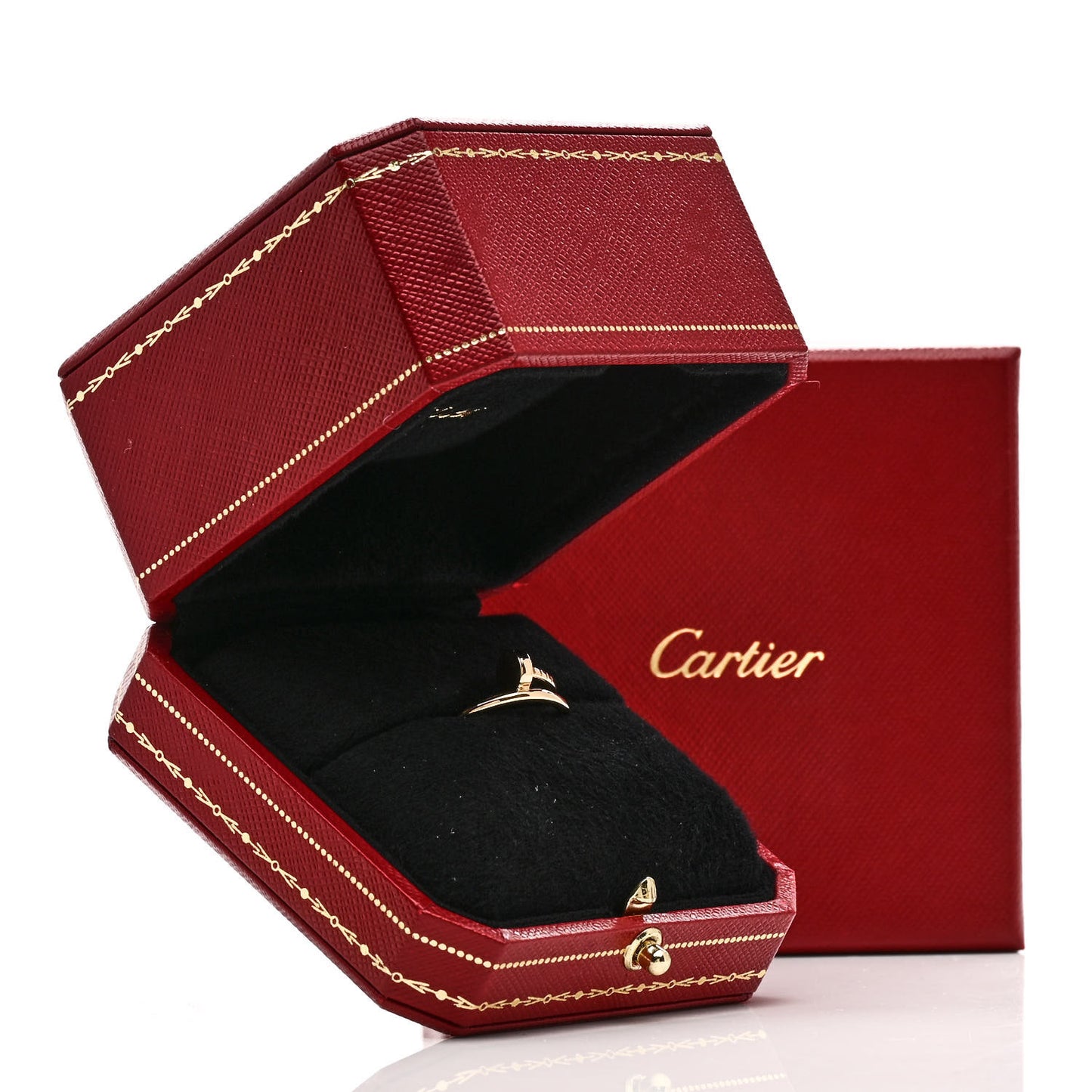 18K Yellow Gold Small Juste Un Clou Ring 53 6.25