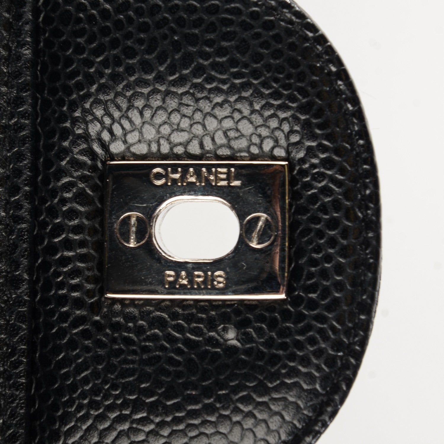 Chanel Caviar Quilted Jumbo Single Flap Black 5 of 8