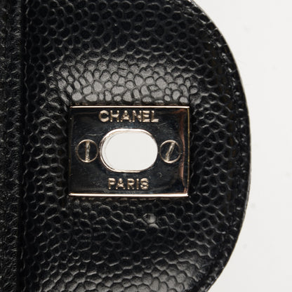 Chanel Caviar Quilted Jumbo Single Flap Black 5 of 8