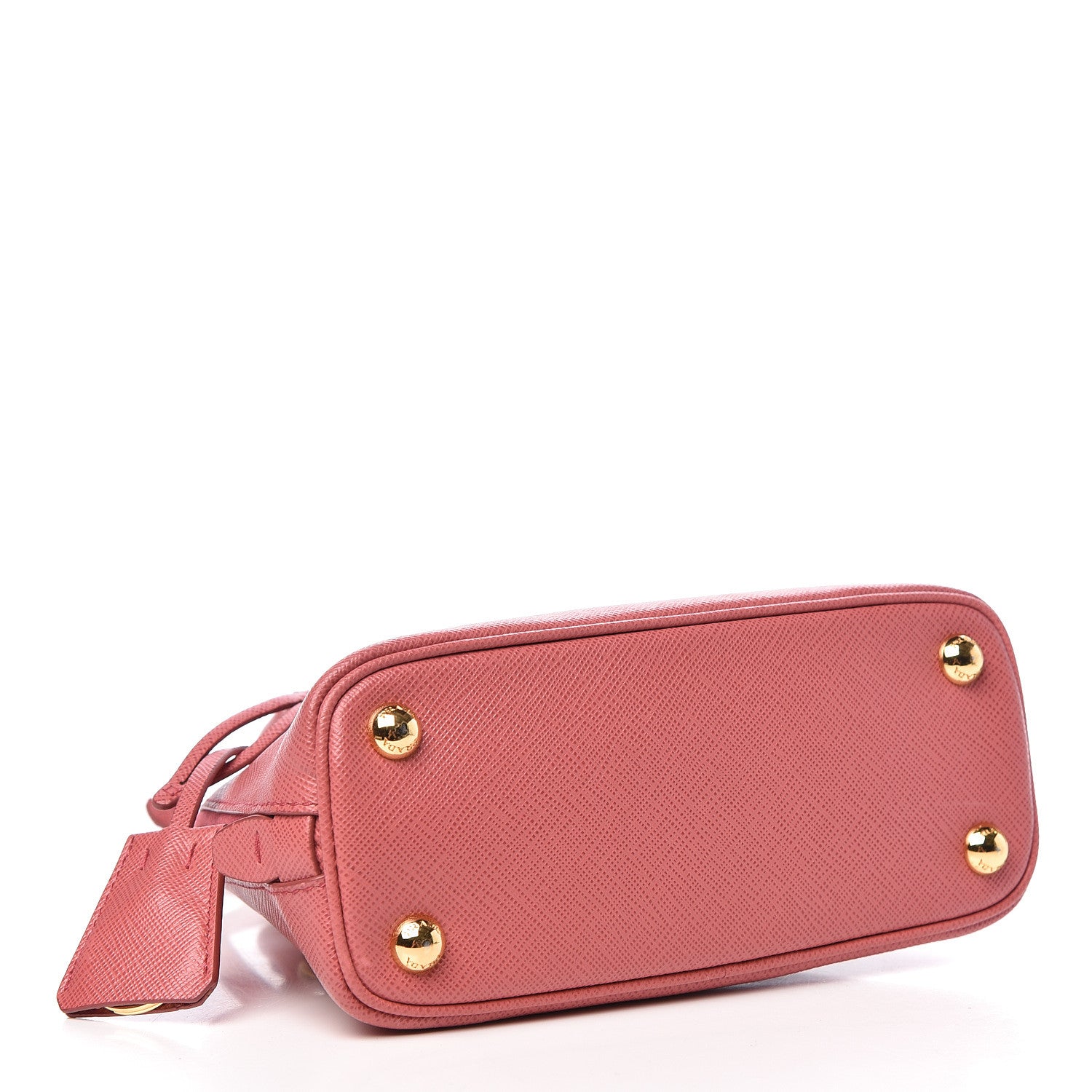 Prada Saffiano Lux Mini Promenade Tote Peonia 4 of 11