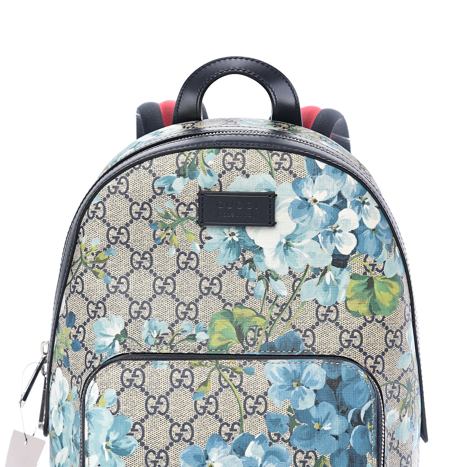 Gucci GG Supreme Monogram Blooms Small Day Backpack Blue 9 of 9