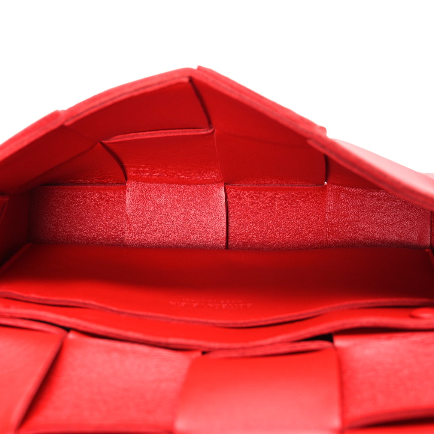 Nappa Maxi Intreccio The Belt Cassette Bag Chili