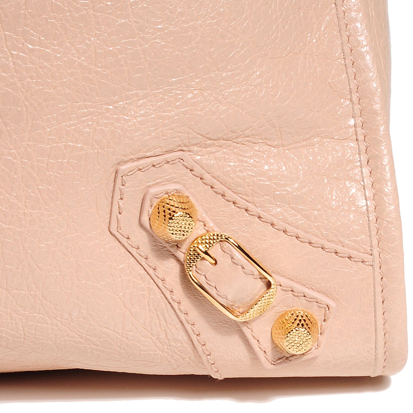 Agneau Giant 12 Gold Hardware City Rose Aubepine Rose Light
