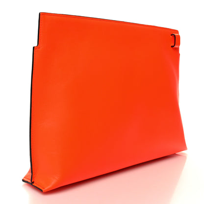 Loewe Calfskin T Pouch Orange 3 of 10