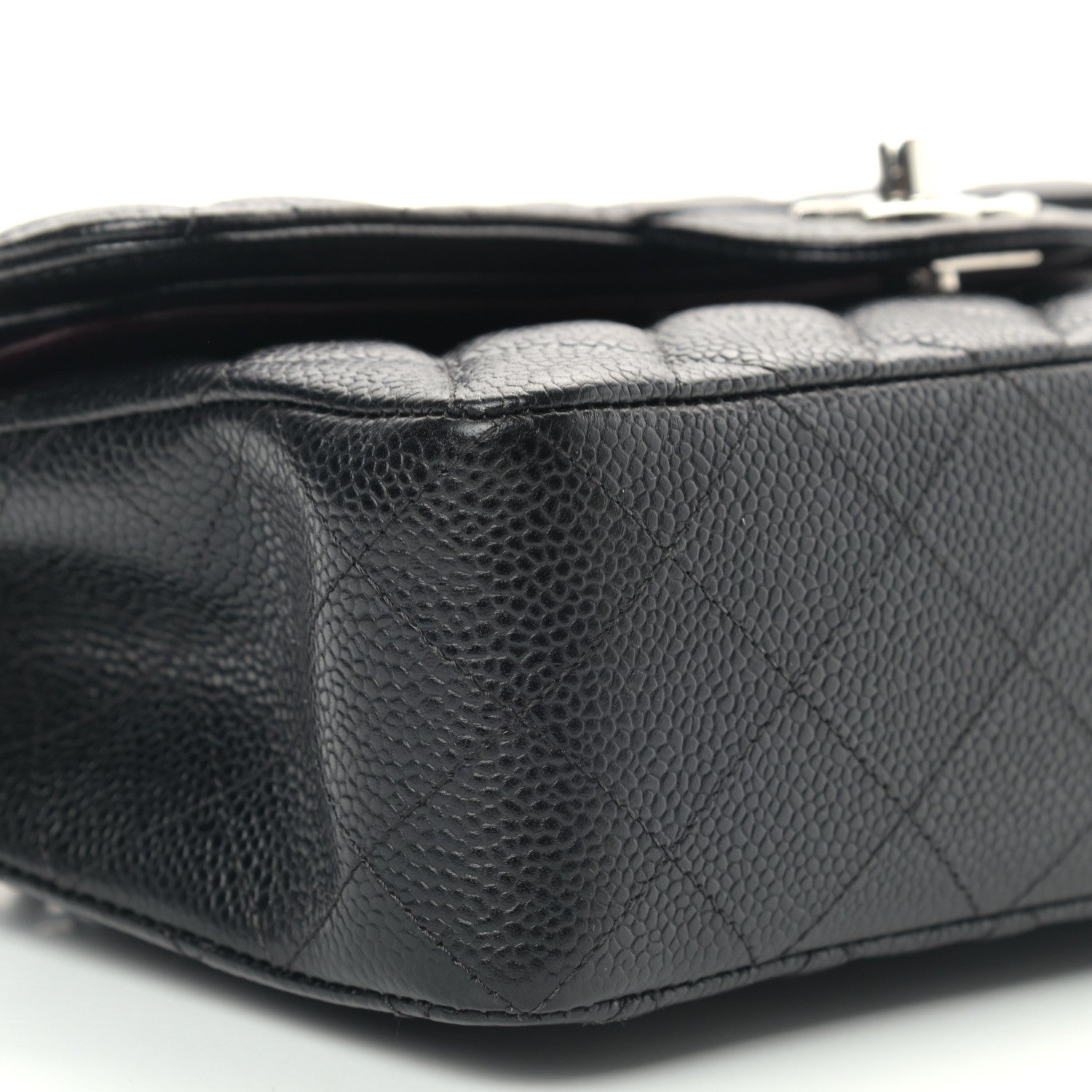 Chanel Caviar Quilted Small Double Flap Black 8 of 12