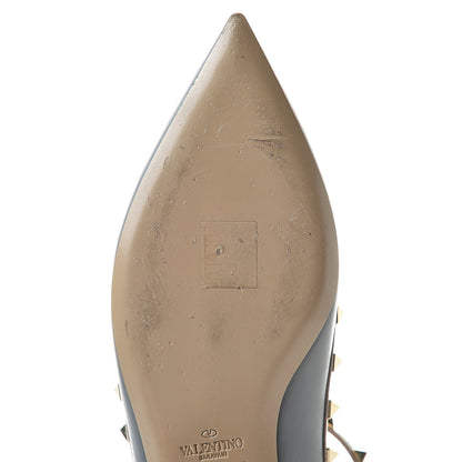 Valentino Garavani Nappa Rockstud Cage Ballerina Flats 39 Stone Poudre 9 of 10