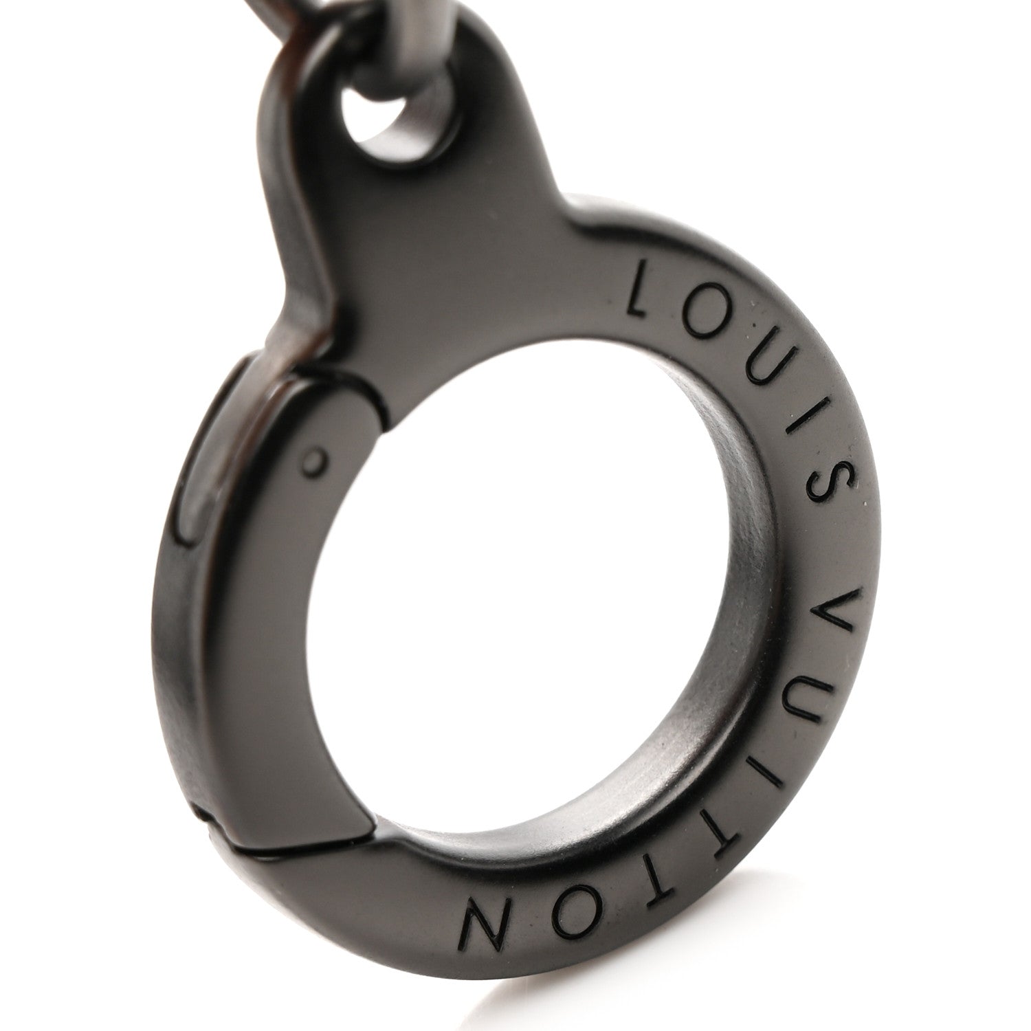 Louis Vuitton Ruthenium Vuitton Chain Belt Bag Charm 3 of 5