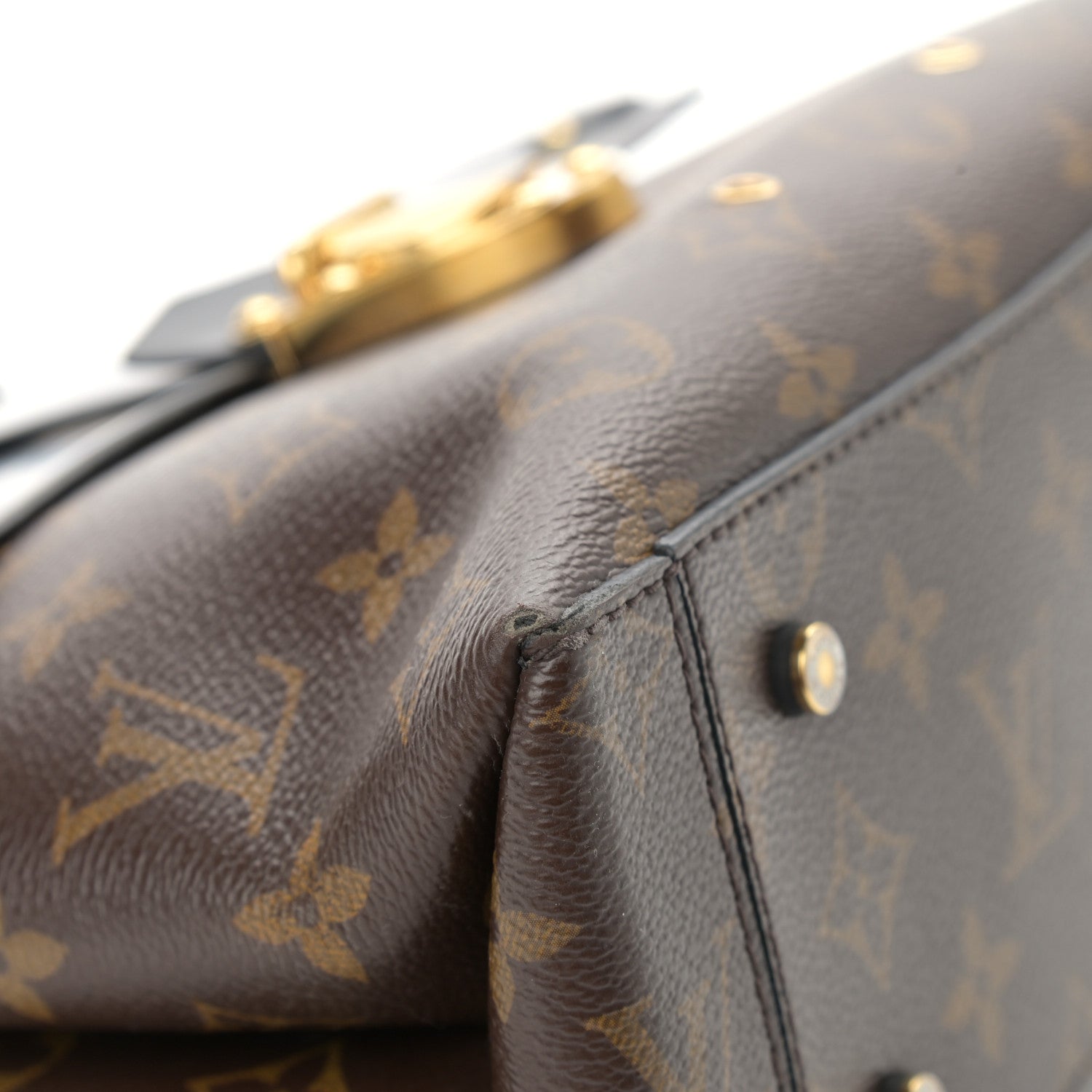 Louis Vuitton Monogram One Handle Flap Bag MM 5 of 13