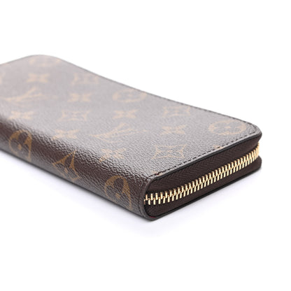 Louis Vuitton Monogram Clemence Wallet Fuchsia 8 of 9