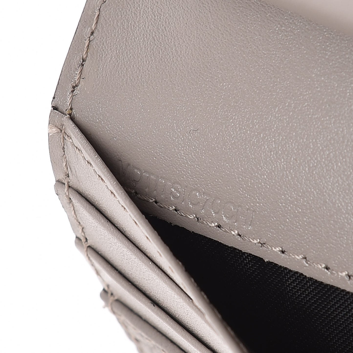 Heritage Grain Alvington Continental Wallet Pale Grey