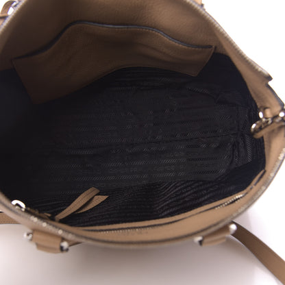Prada Vitello Phenix Tote Cammeo 6 of 11