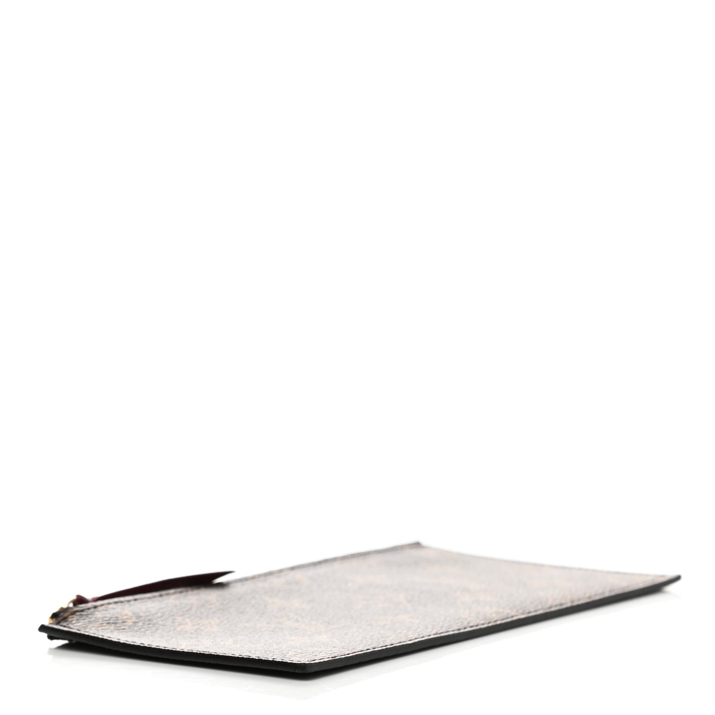 Monogram Felicie Chain Wallet Zippered Insert Fuchsia