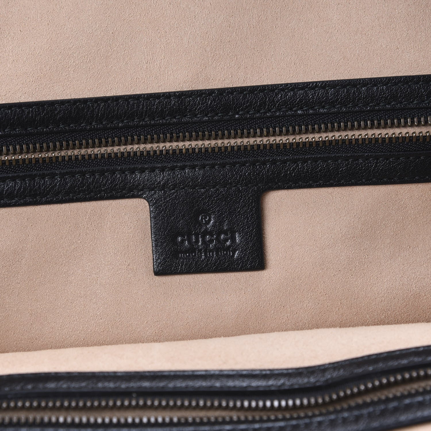 Gucci Calfskin Medium Re(Belle) Top Handle Bag Black 6 of 9