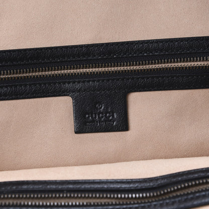Gucci Calfskin Medium Re(Belle) Top Handle Bag Black 6 of 9
