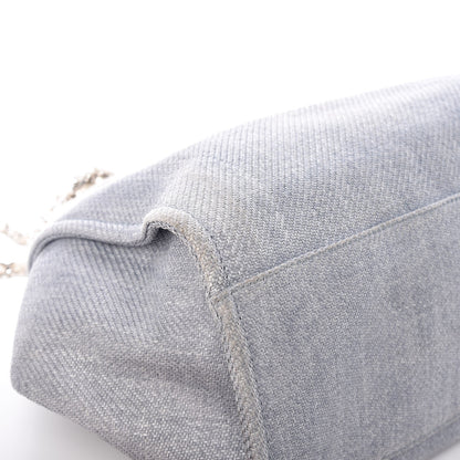 Chanel Canvas Large Deauville Tote Denim Blue 14 of 14