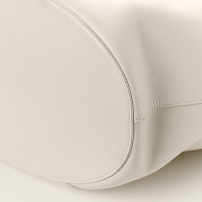 Bottega Veneta French Calfskin Large Basket Tote White 8 of 9