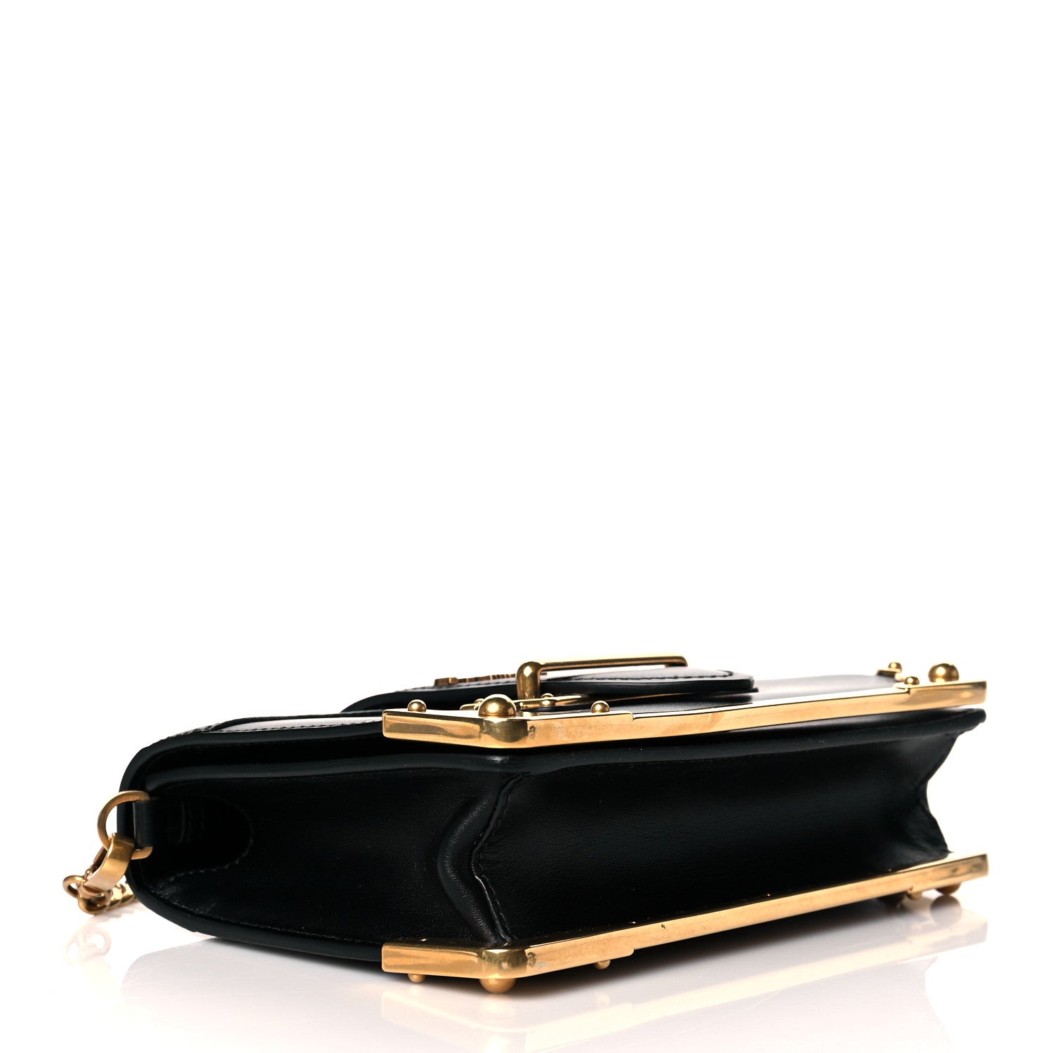 Prada City Calf Saffiano Cahier Bag Black 4 of 9