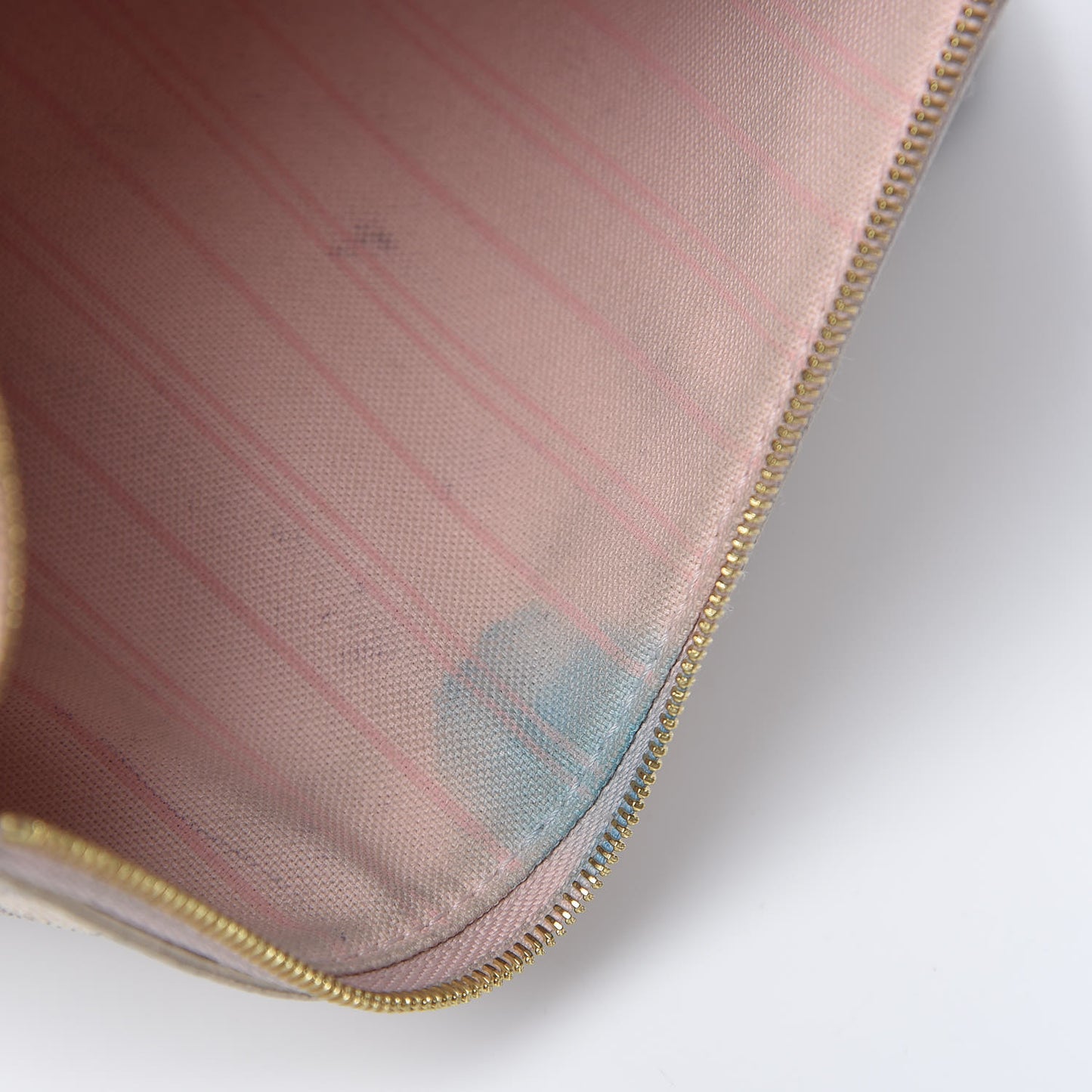 Damier Azur Neo Neverfull MM Rose Ballerine
