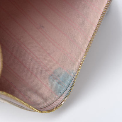 Louis Vuitton Damier Azur Neo Neverfull MM Rose Ballerine 21 of 31
