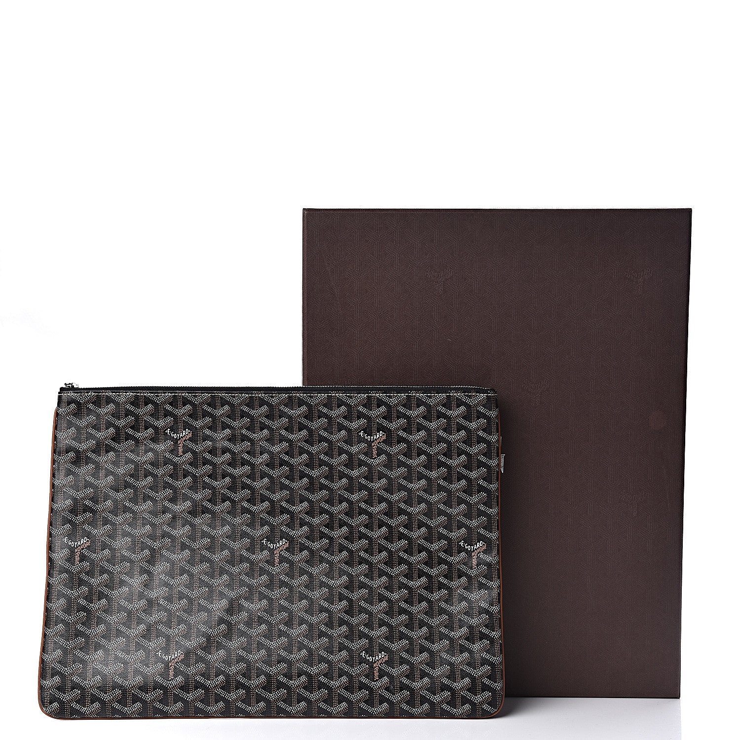 Goyard Goyardine Senat Pochette GM Black 7 of 7