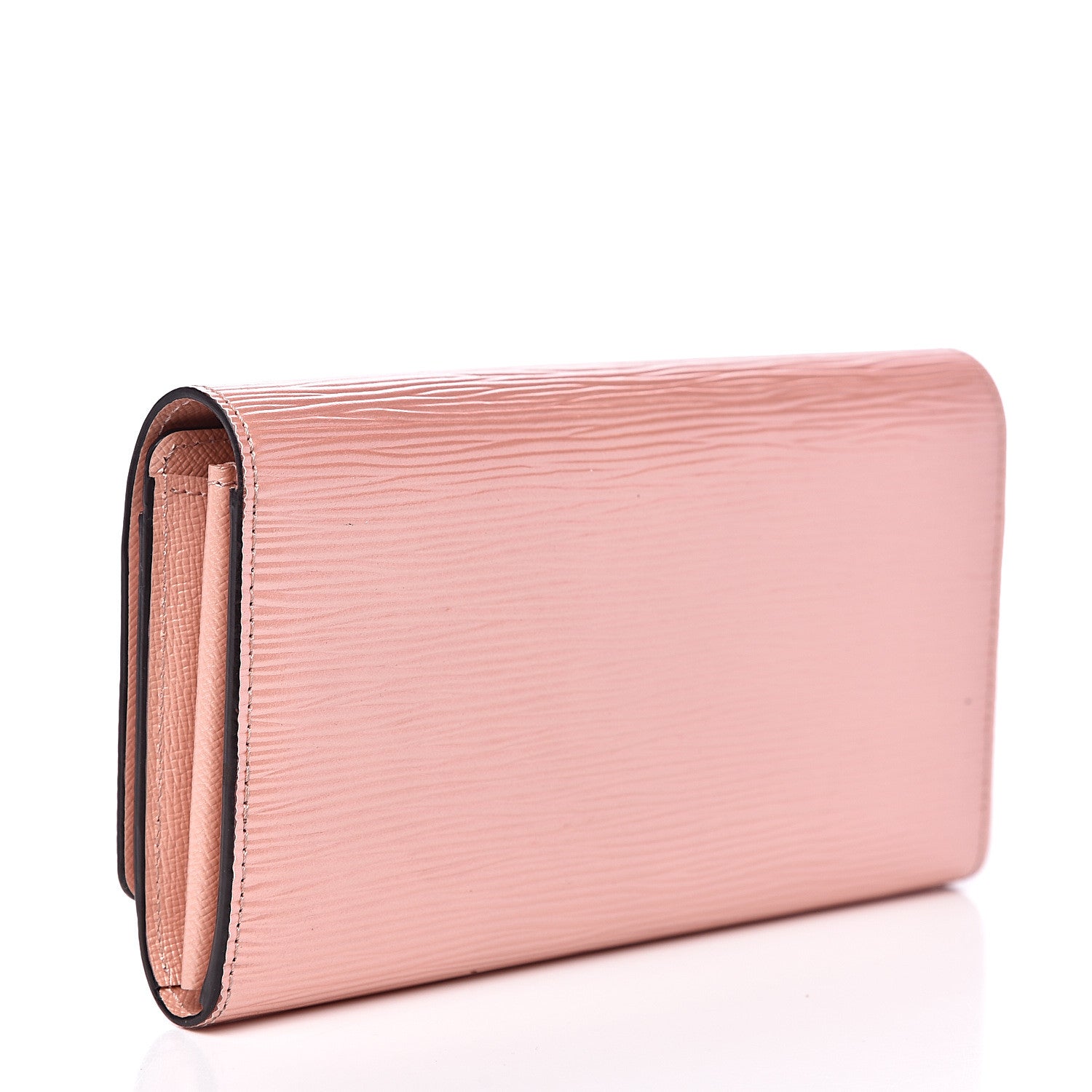 Louis Vuitton Epi Louise Wallet Rose Nacre 2 of 8