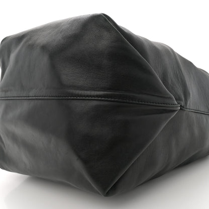 Saint Laurent Lambskin Teddy Drawstring Bag Black 11 of 12