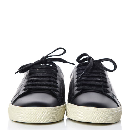 Saint Laurent Calfskin SL/06 Classic Court Sneakers 36 Black 2 of 8