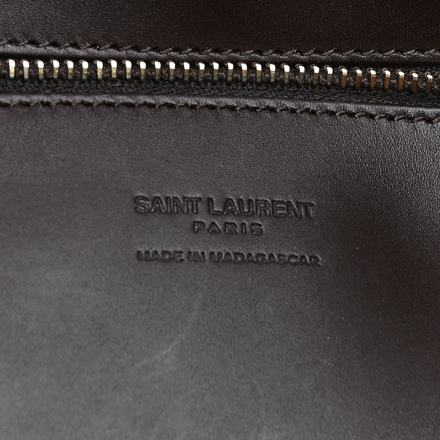 Saint Laurent Raffia Calfskin Medium Panier Tote 7 of 20