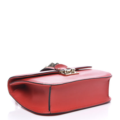 Valentino Garavani Vitello Small Glam Lock Rockstud Flap Red 3 of 10