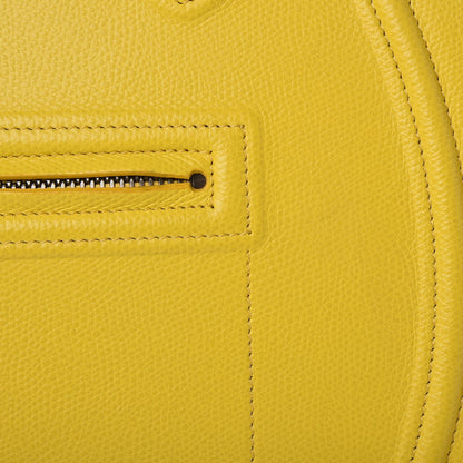 Celine Baby Grained Calfskin Medium Phantom Luggage Sun Yellow 10 of 15