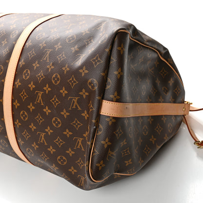 Louis Vuitton Monogram Keepall Bandouliere 60 16 of 17