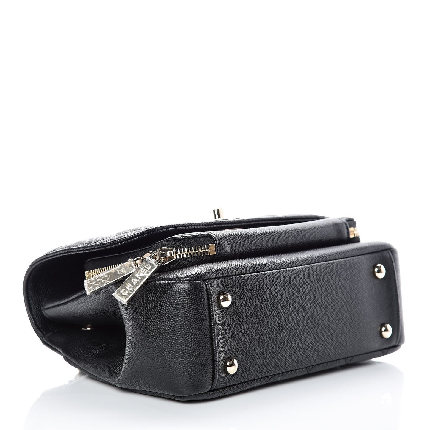 Caviar Quilted Medium Business Affinity Flap Black