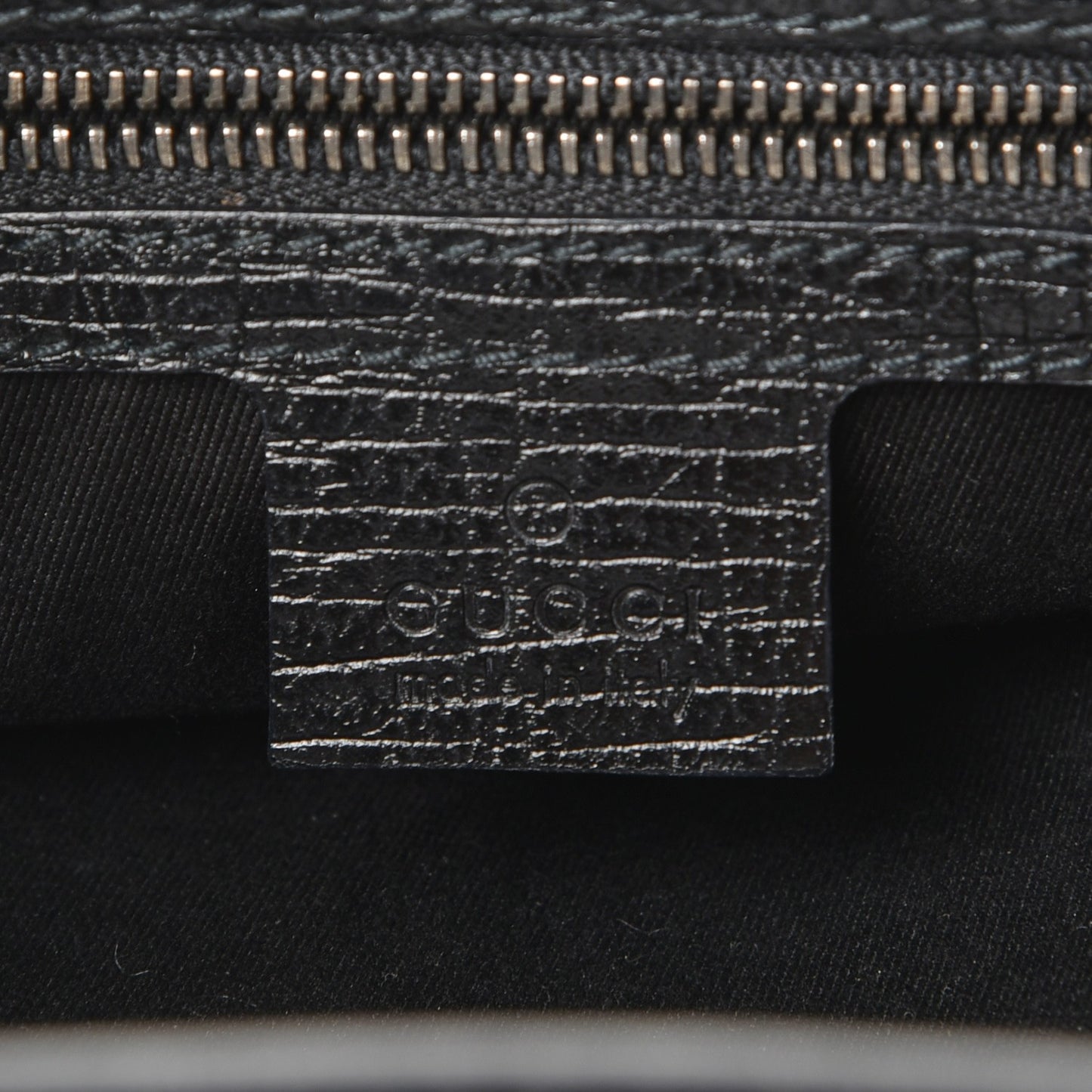 Monogram Medium Horsebit Chain Hobo Black