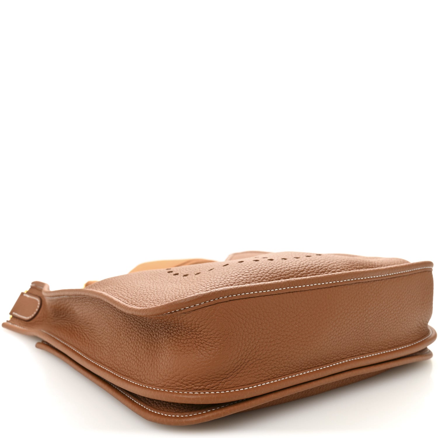 Hermes Taurillon Clemence EVELYNE III PM Gold 4 of 11