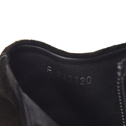 Chanel Suede Calfskin Short Boots 41 Black 10 of 11