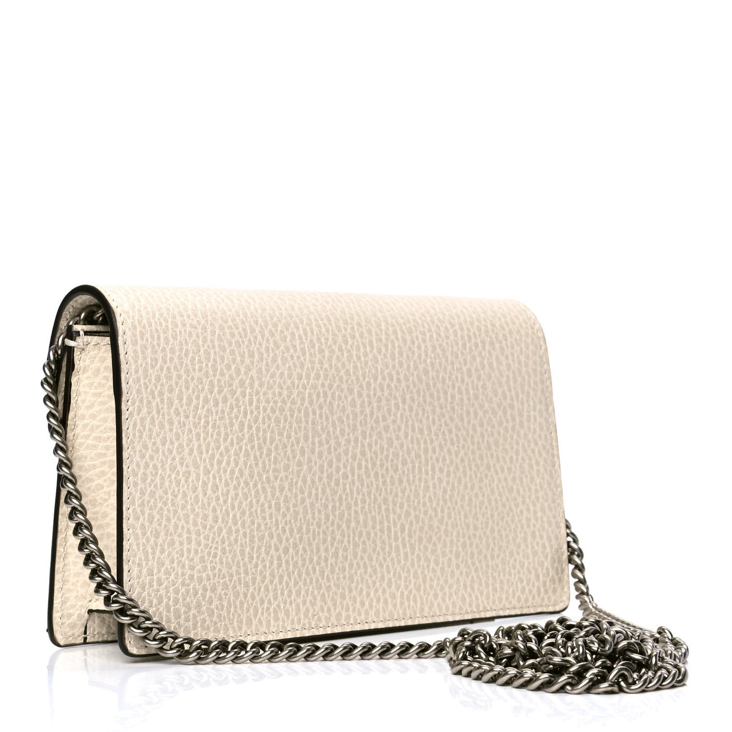 Dollar Calfskin Crystal Super Mini Dionysus Shoulder Bag Mystic White Black Diamond