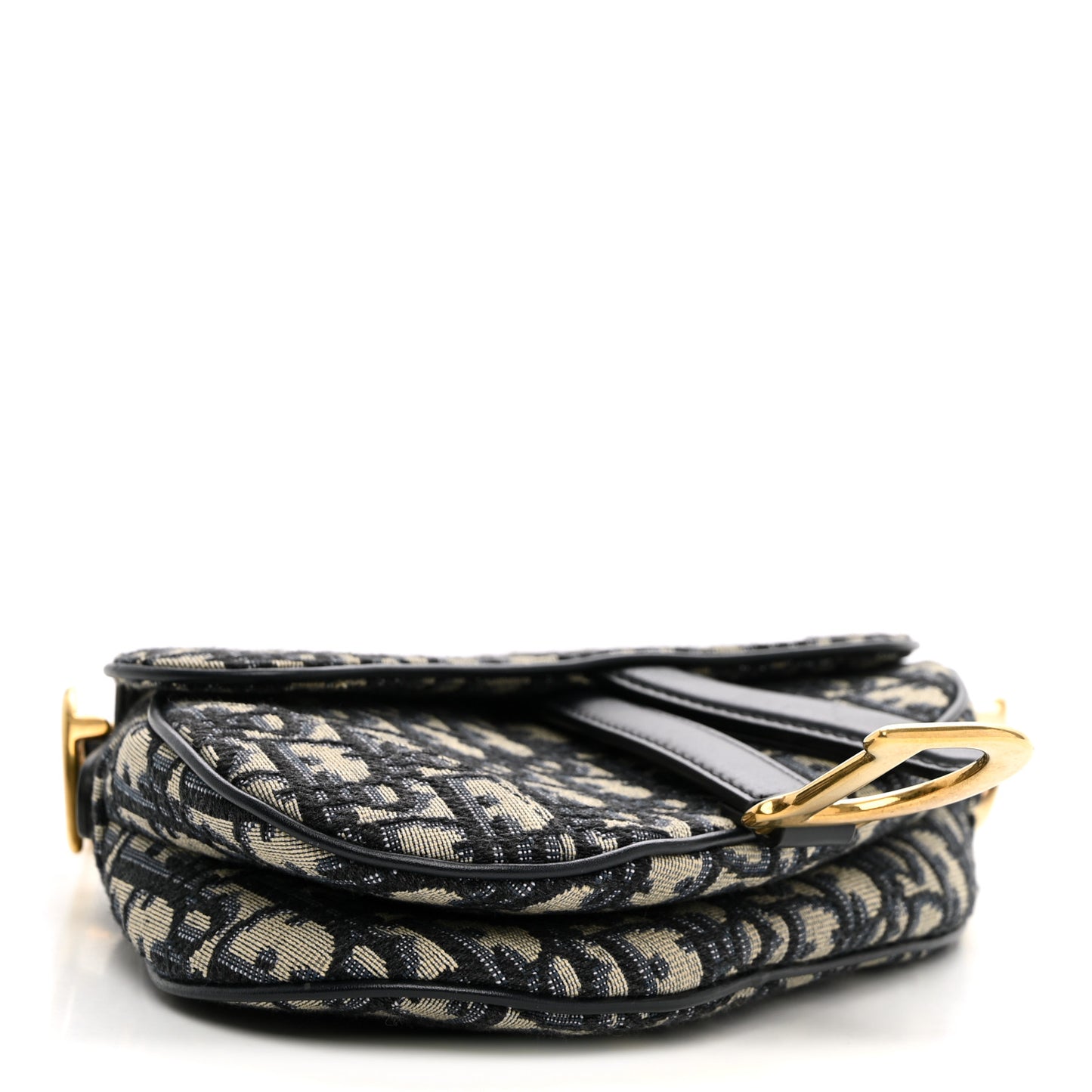 Oblique Mini Saddle Bag Blue