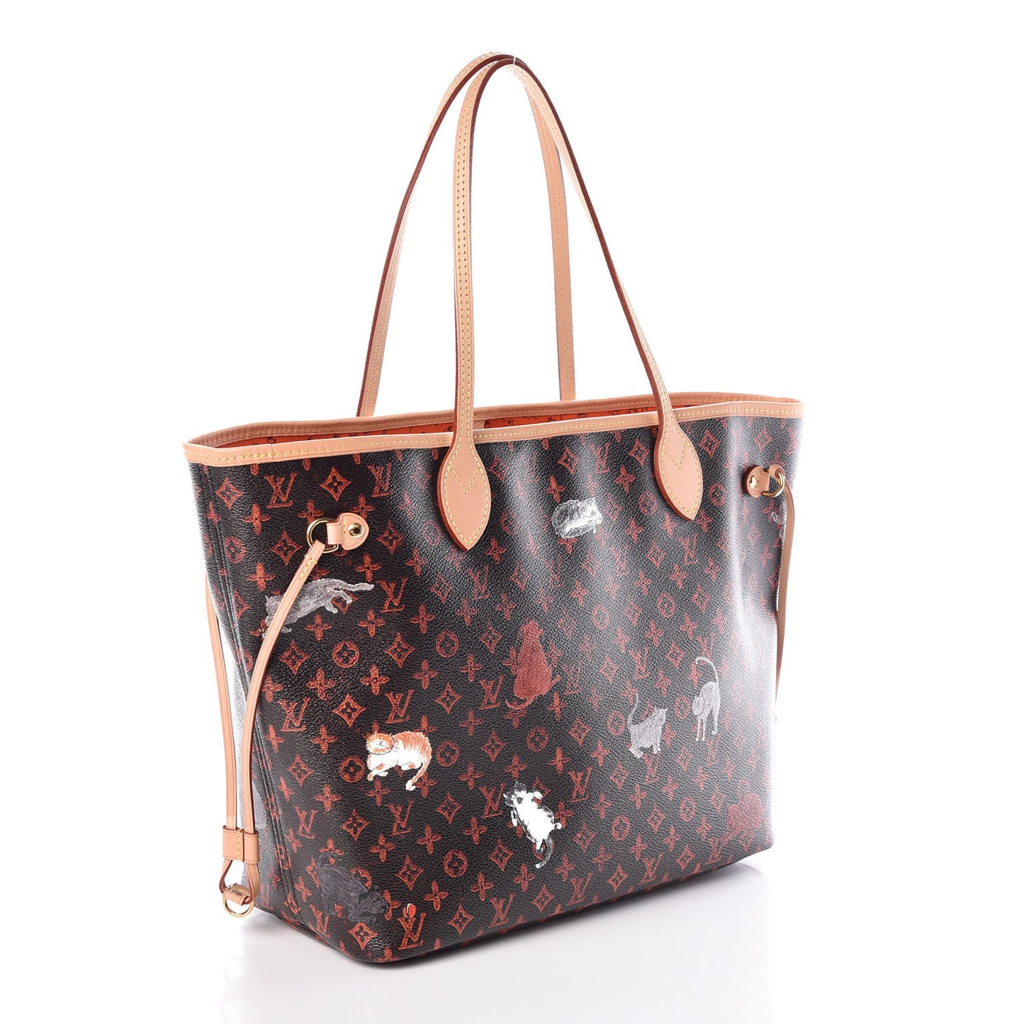 Catogram Neverfull MM Marron